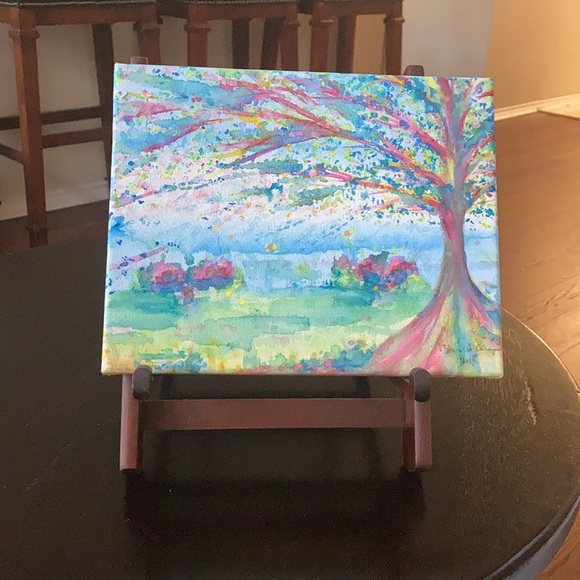 Artwork 🖼 watercolor in Cotton Canvas - Picture 1 of 6